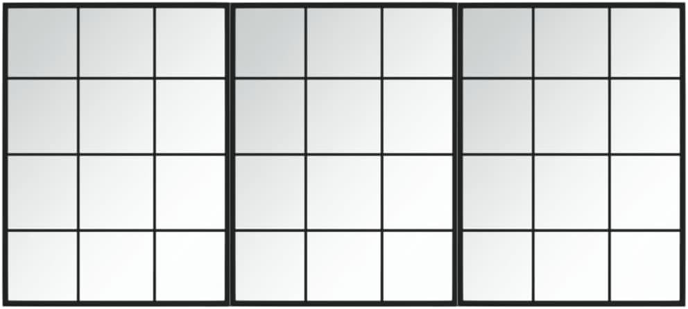 Rectangular Metal Mirror — 39.4" — 31.5" x 23.6" (3 pcs)