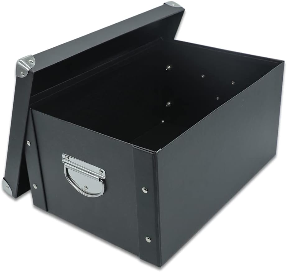 Black Storage Basket — Black