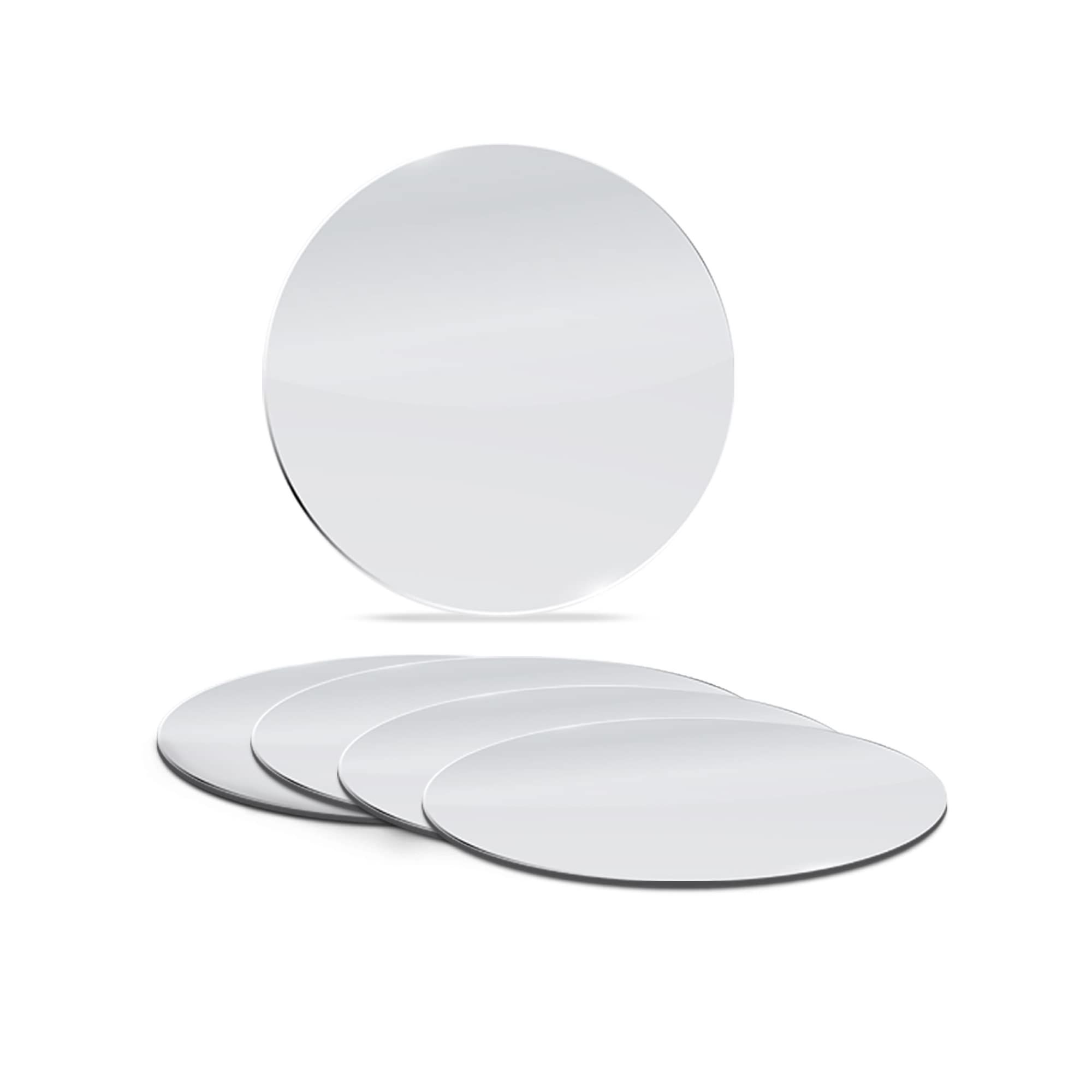 Glass Round Mirror — 9"