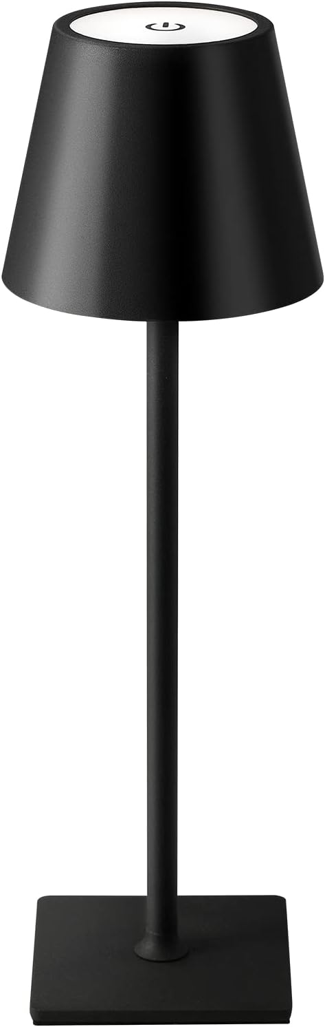 Cordless Black Desk Lamp — Black-1