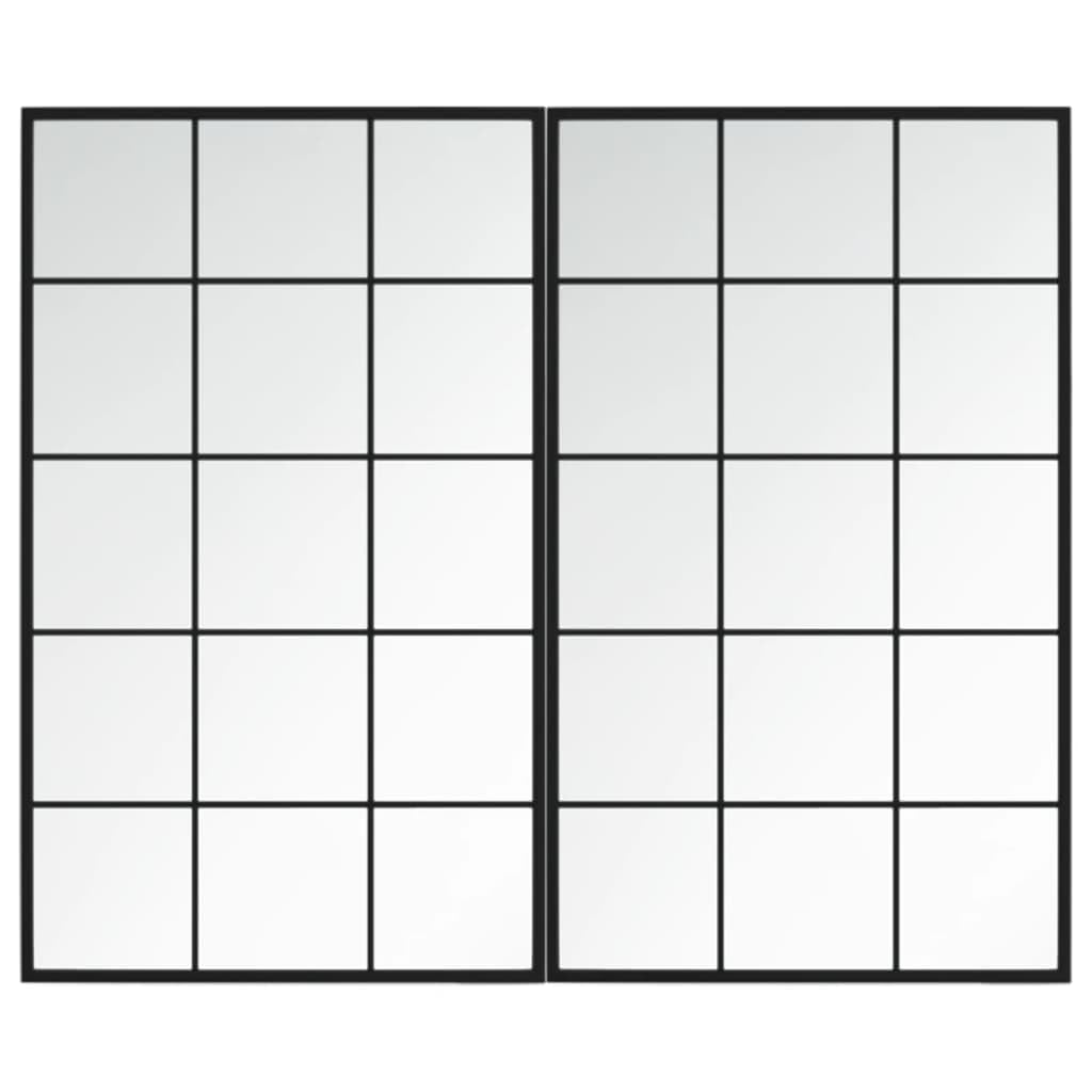 Rectangular Metal Mirror — 39.4"
