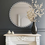 Black Round Mirror — 27" - View 10