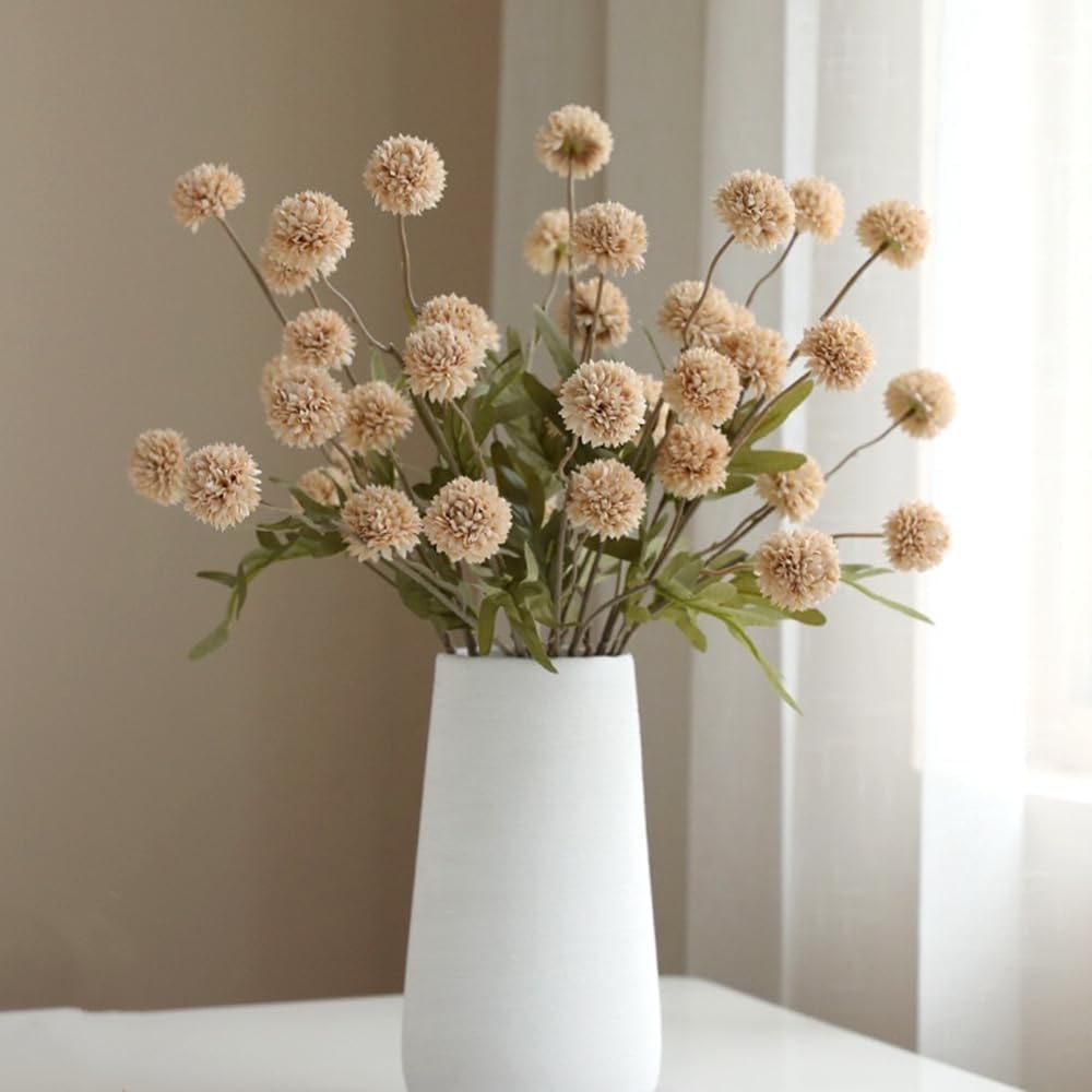 Beige Artificial Flowers — 20" — Beige