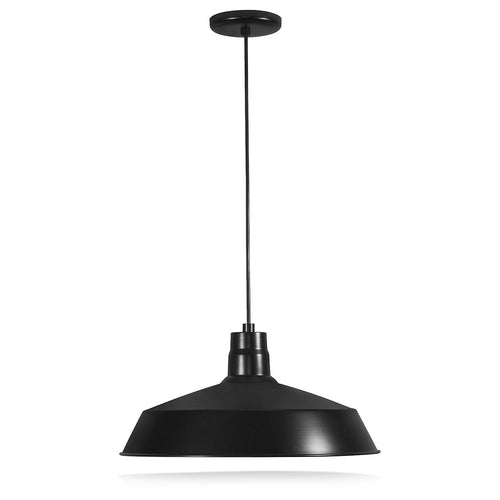 Adjustable Black Pendant Light