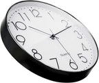 Battery Operated Modern Black Wall Decor — 12" - View 5