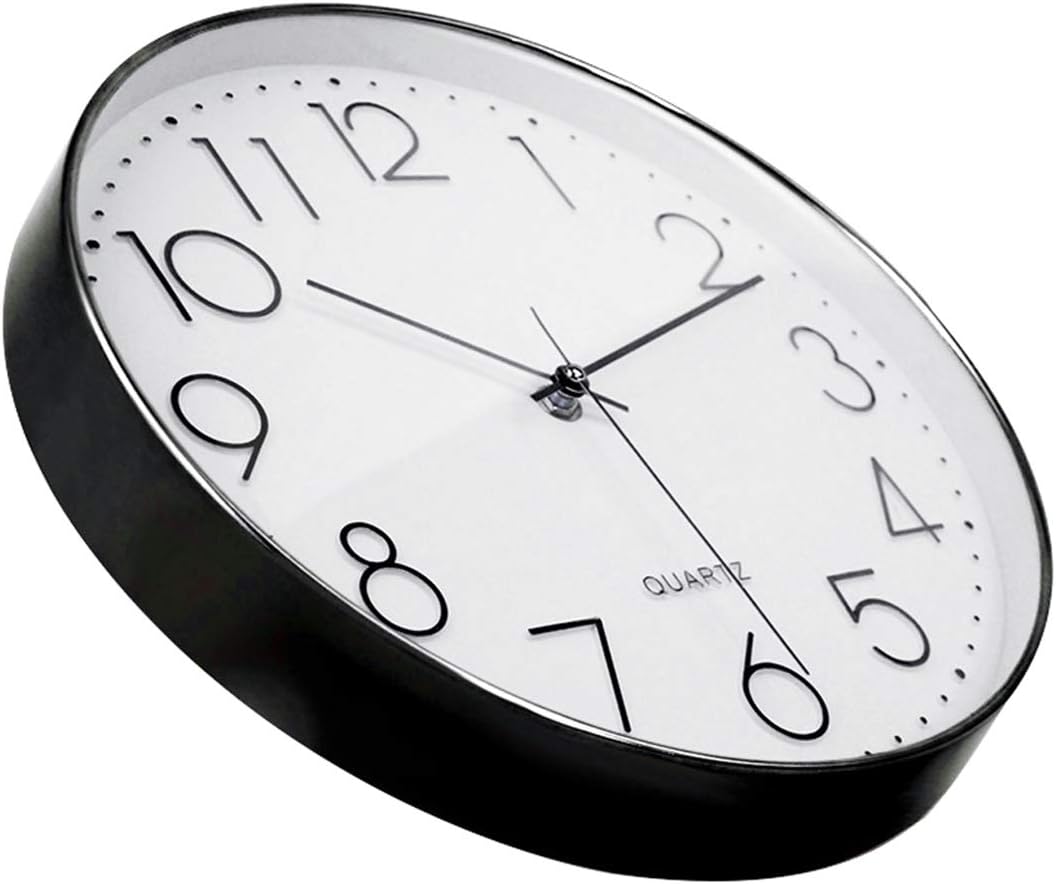 Battery Operated Modern Black Wall Decor — 12" - View 5