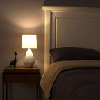 Modern Ceramic Nightstand Lamp - View 3