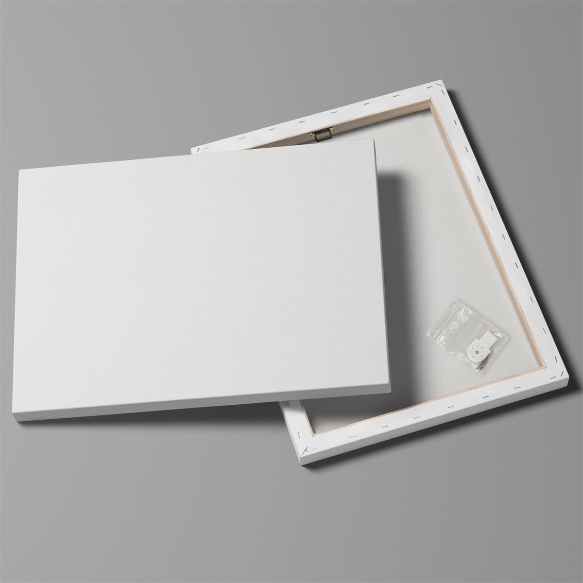 Modern Black Canvas Wall Art — 12" - View 6
