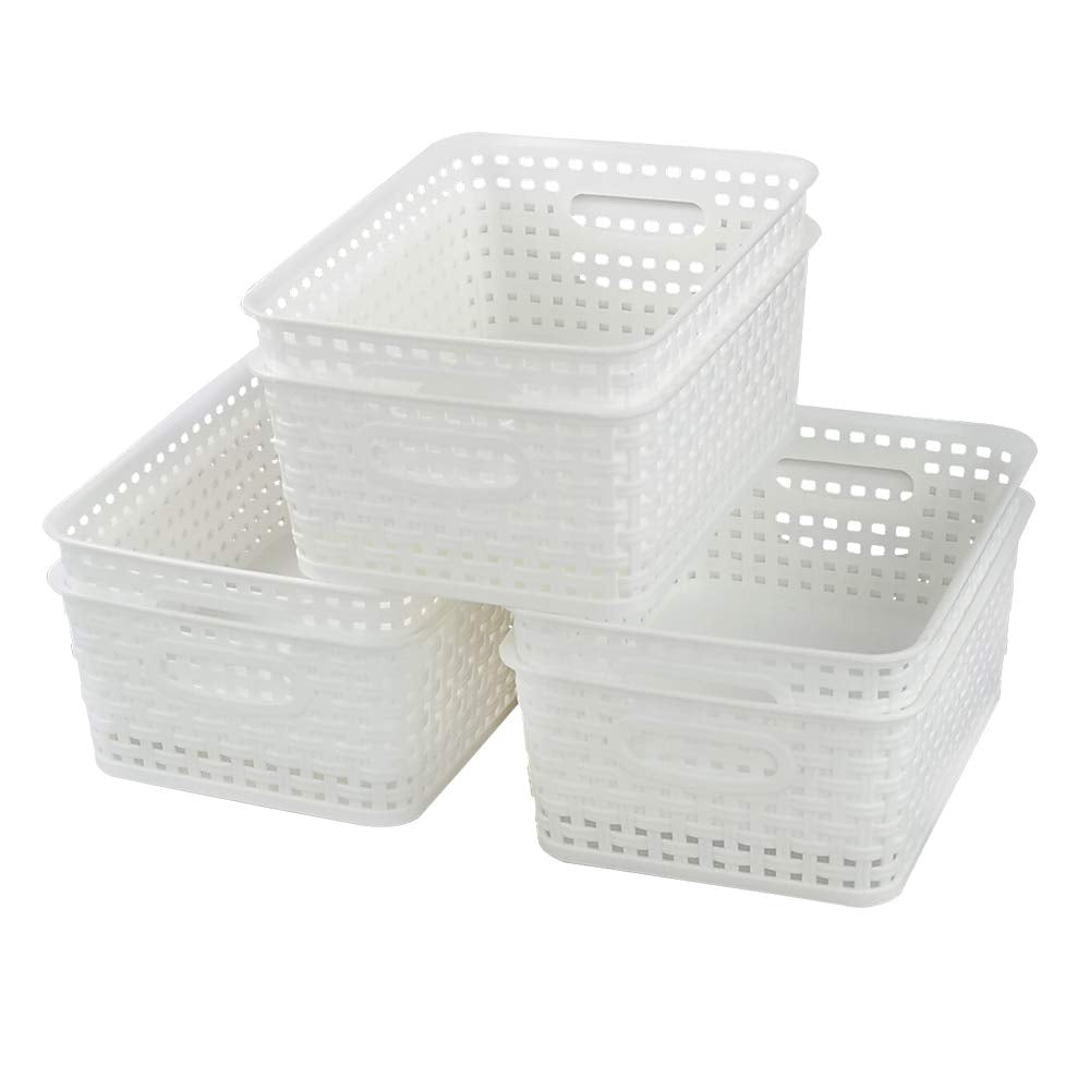 Boho Rattan Storage Basket