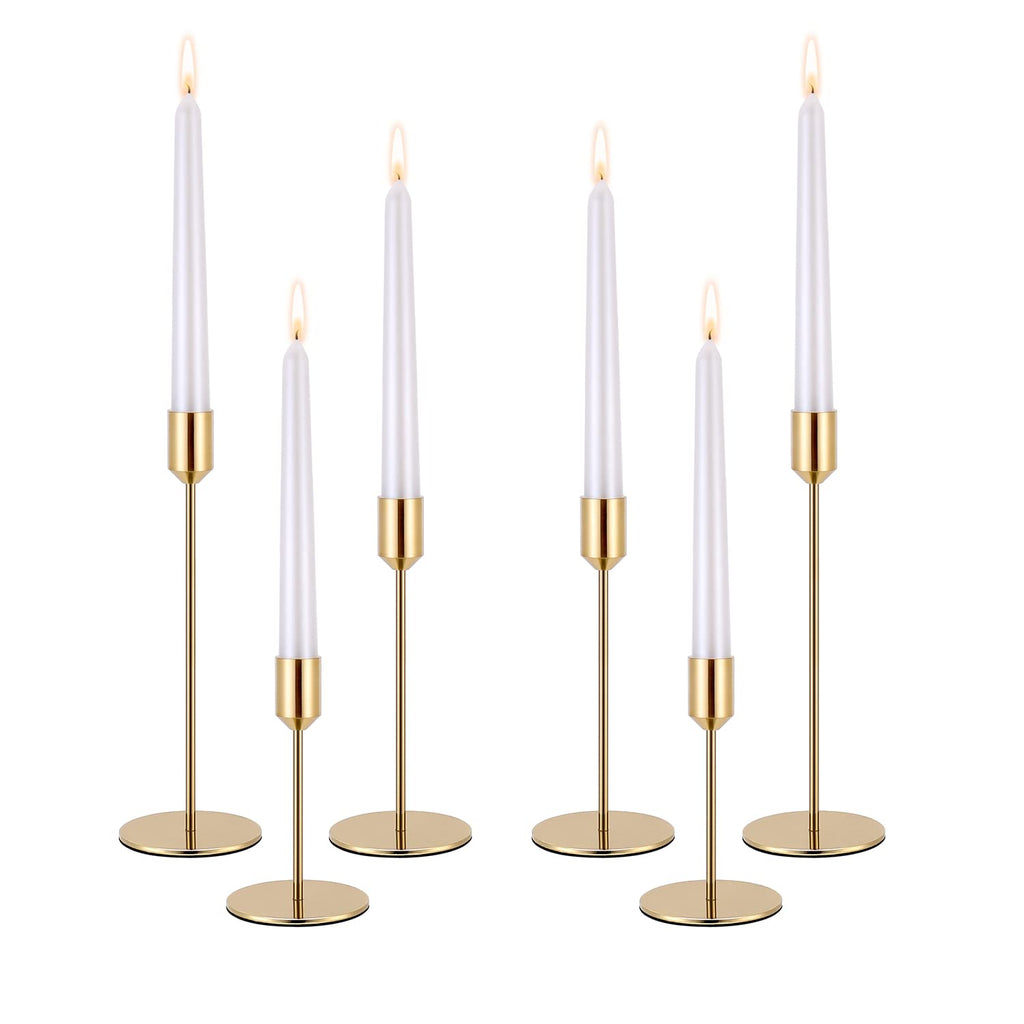 Luxe Black Candle — Set of 6