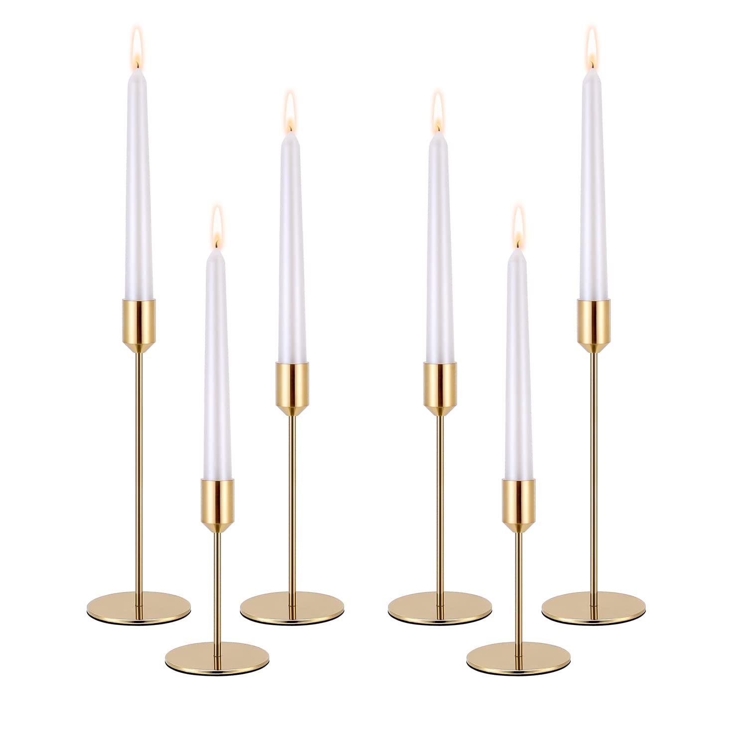 Luxe Black Candle — Set of 6