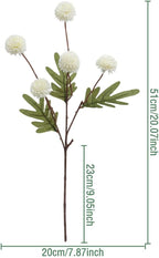 Beige Artificial Flowers — 20" - View 7