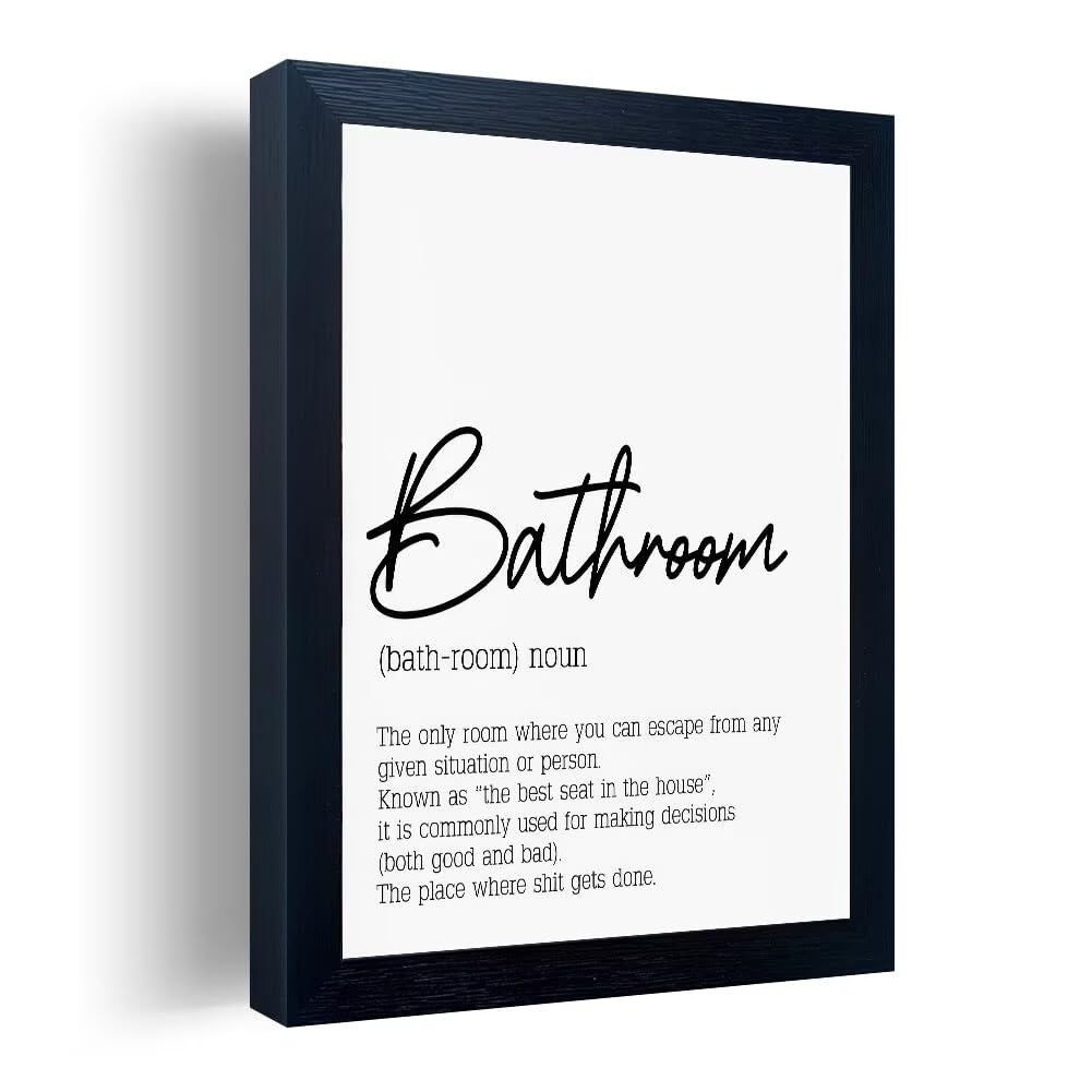Framed Modern Fabric Wall Decor — 10"