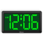Battery Operated Modern Green Wall Clock — 3.2"