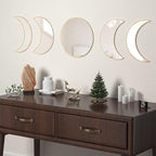 Boho Black Wall Mirror — 10.4" - View 7