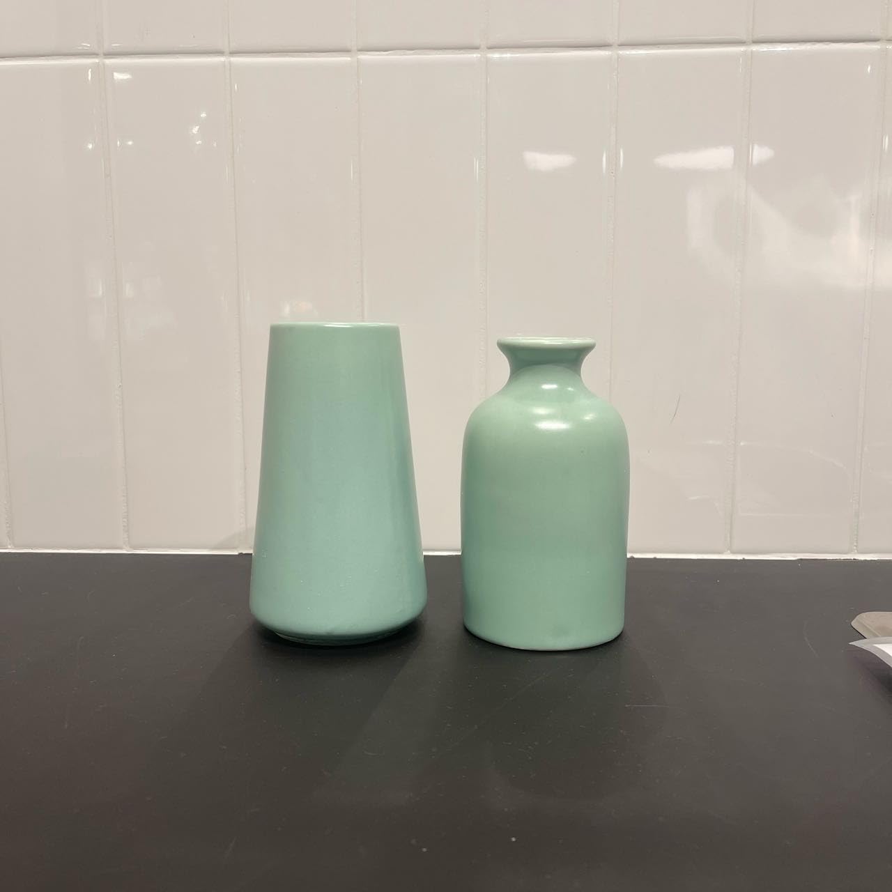 Farmhouse Blue Vase — Set of 2 - View 5