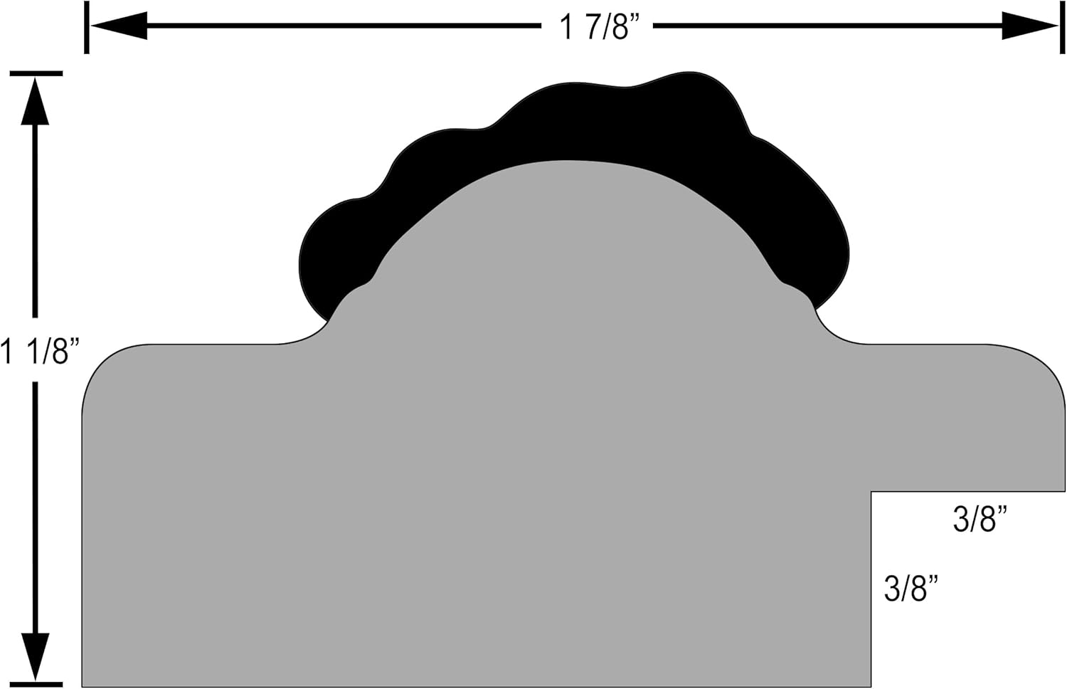 Beveled Luxe Beige Wall Mirror — 20" - View 4