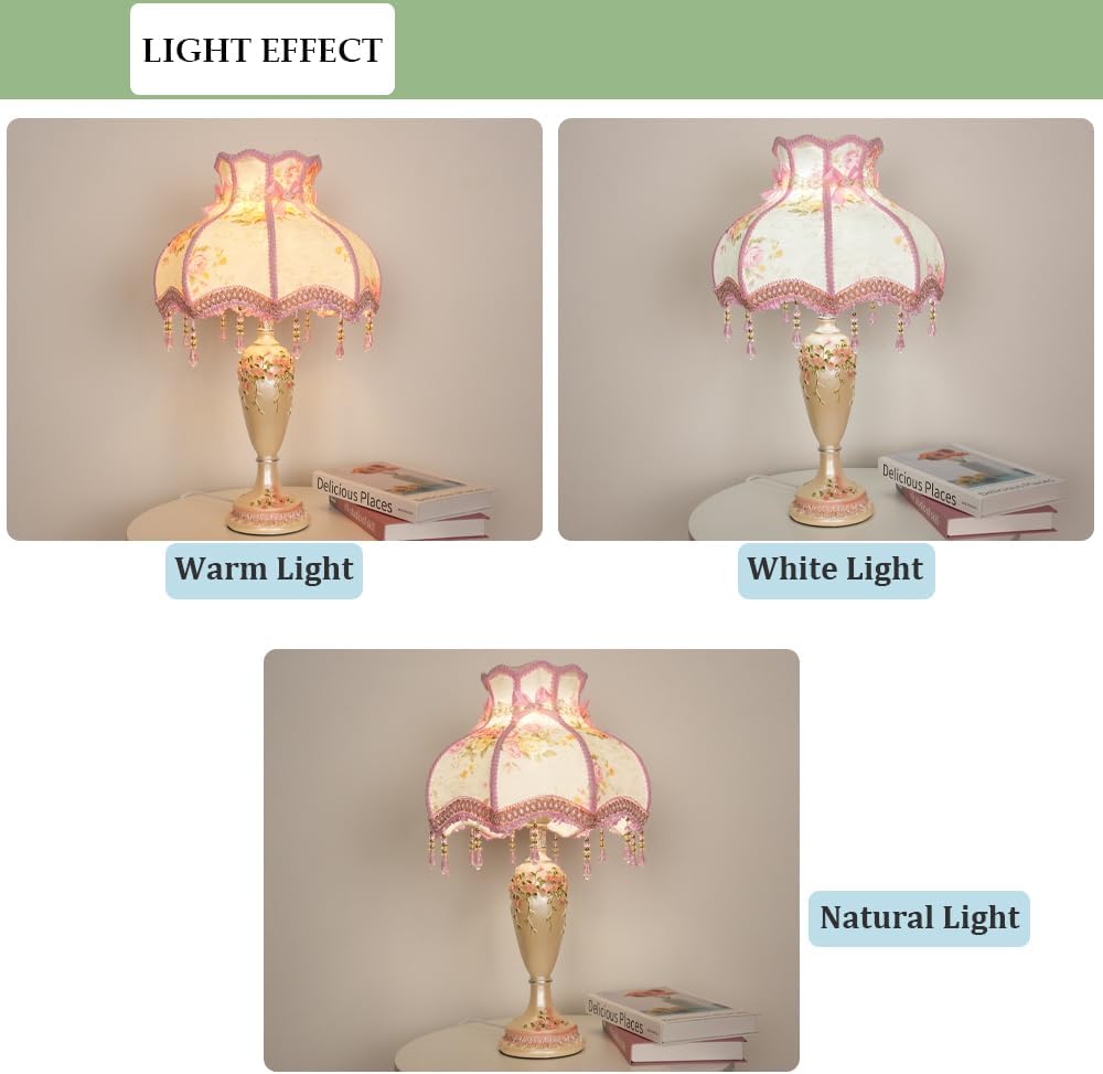 Antique Blue Desk Lamp - View 5
