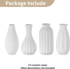 White Vase — Set of 4 - View 6