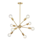 Adjustable Farmhouse Black Chandelier