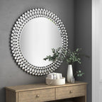 Beveled Luxe Silver Wall Mirror — 32" - View 8
