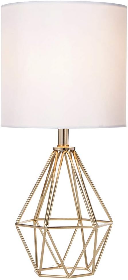 Luxe Black Desk Lamp — Gold