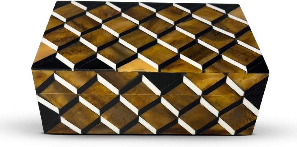 Black Storage Basket — Brown, Black and off white Ulhas