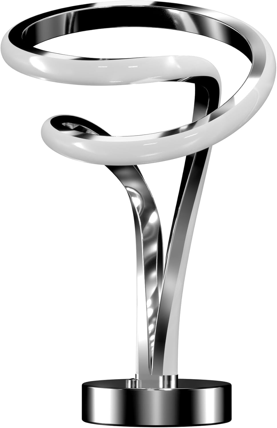 Dimmable Modern Metal Nightstand Lamp — 10-Light