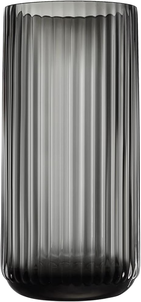 Farmhouse Brown Flower Vase — 9.8" — Gray