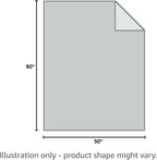 Beige Throw Pillow — 50" - View 3
