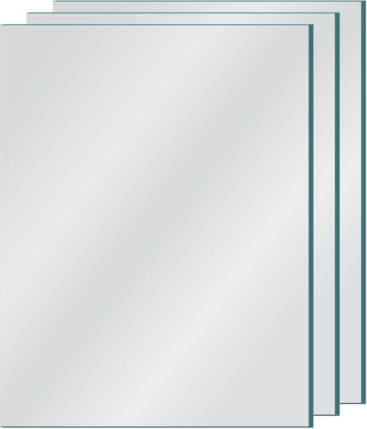 Luxe Glass Wall Mirror — 9.5" — Square