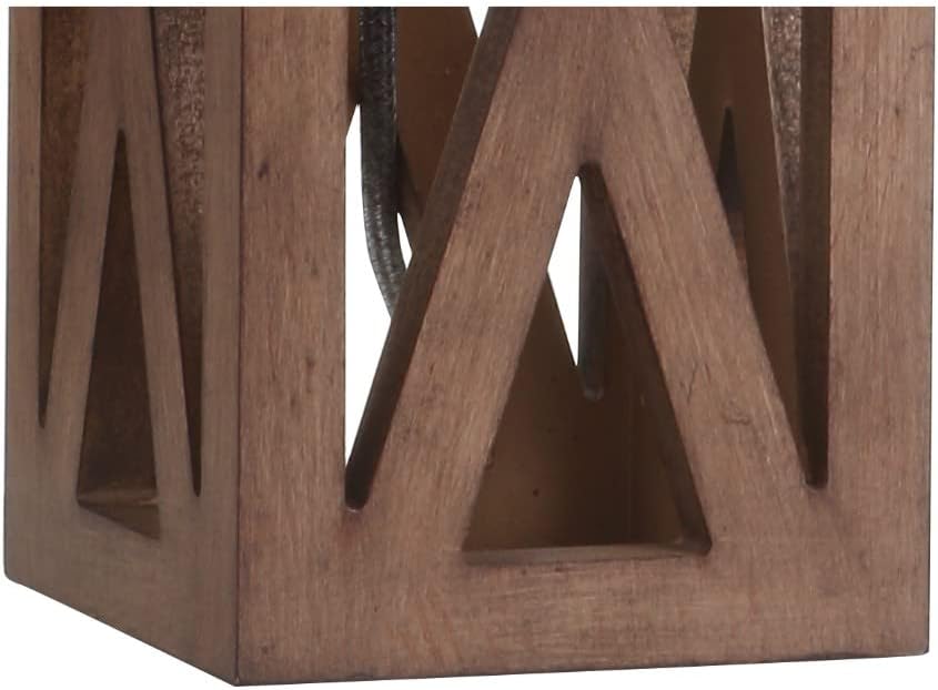 Linen Farmhouse Black Desk Lamp — 21.5" - View 7