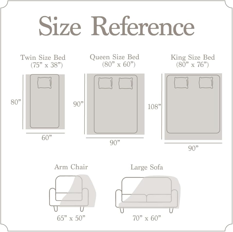 Beige Throw Pillow — 65" - View 9