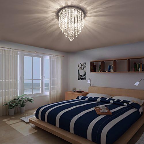 Luxe Metal Chandelier — 10.4" - View 8
