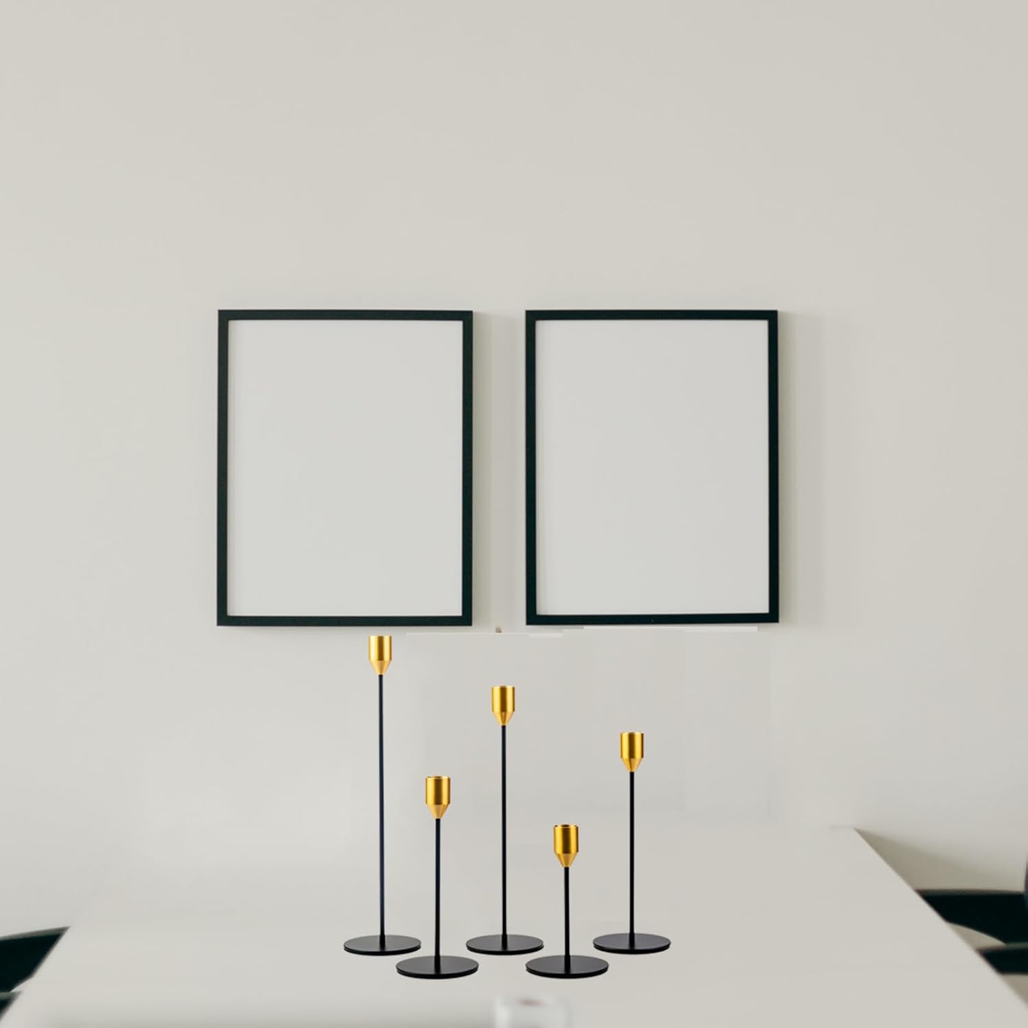 Antique Luxe Metal Candle — Set of 5 - View 6