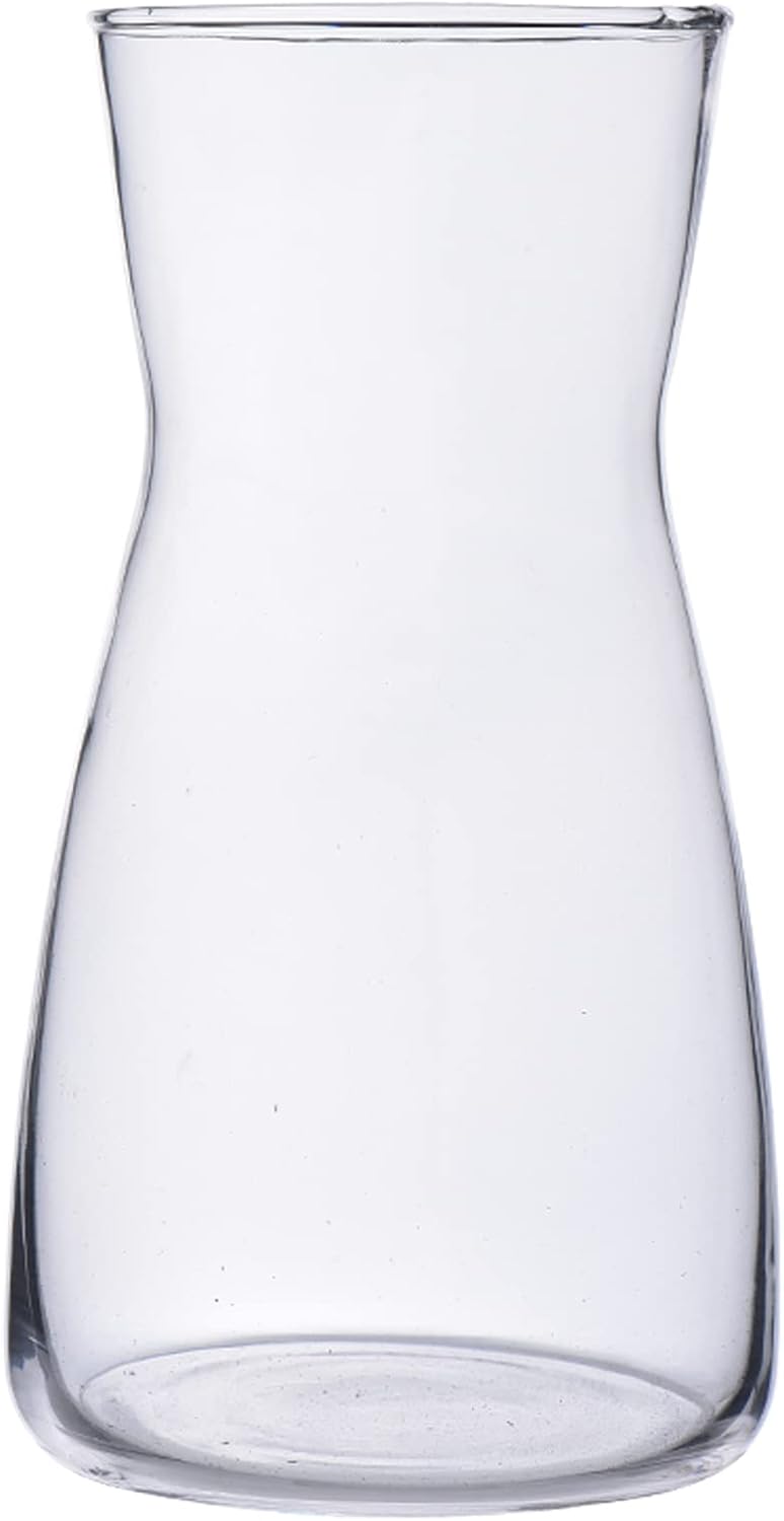 Boho Grey Flower Vase — 8" — White