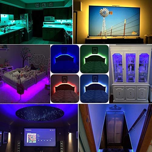 RGB Black LED Strip Light - View 9
