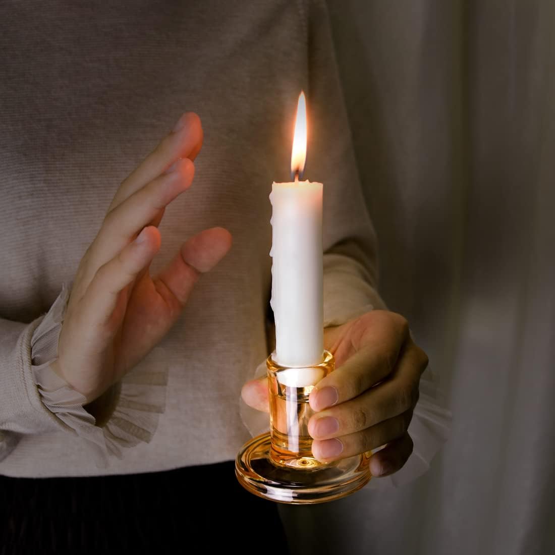 Luxe Gold Candle — 8" - View 4