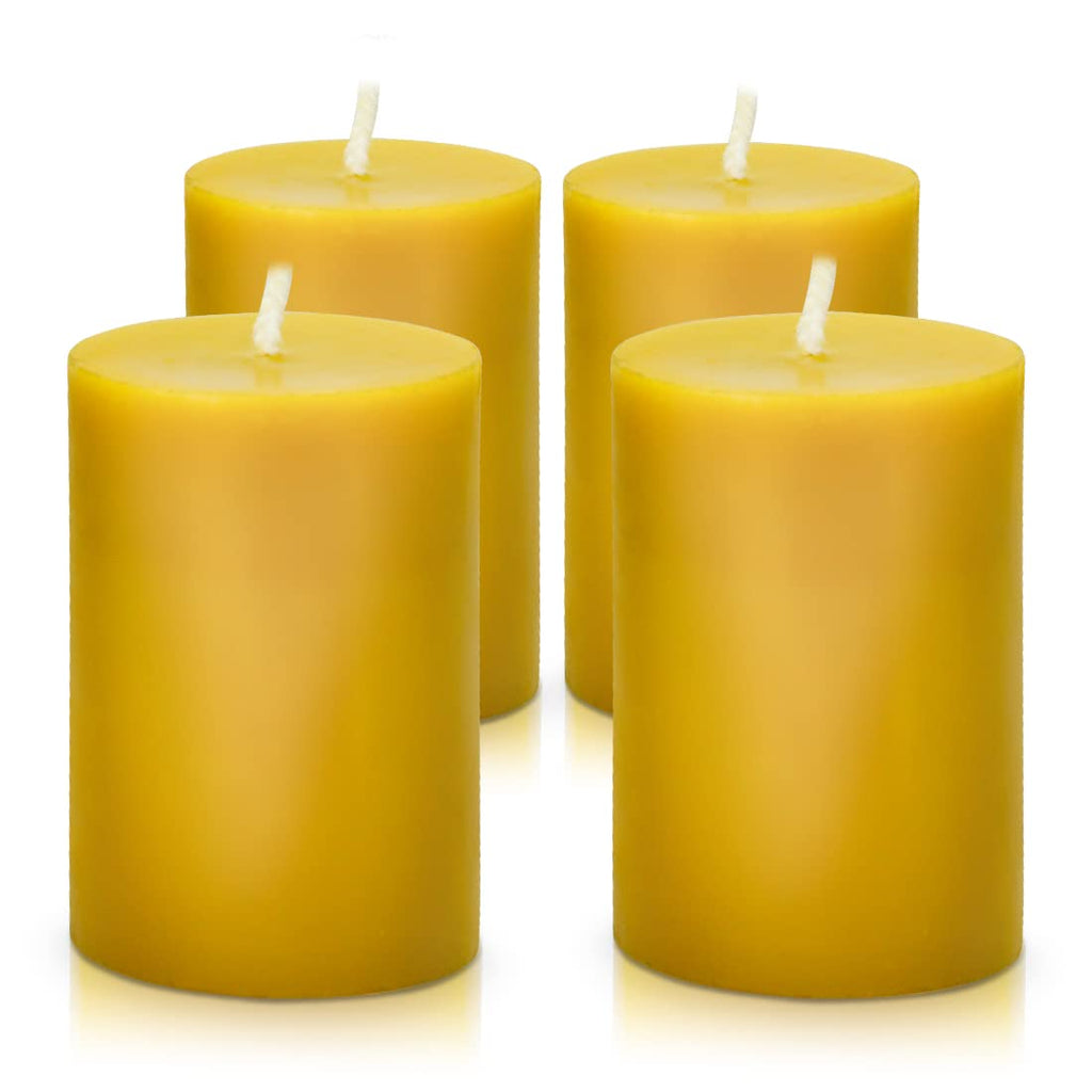 Wax Pillar Candle — 3"