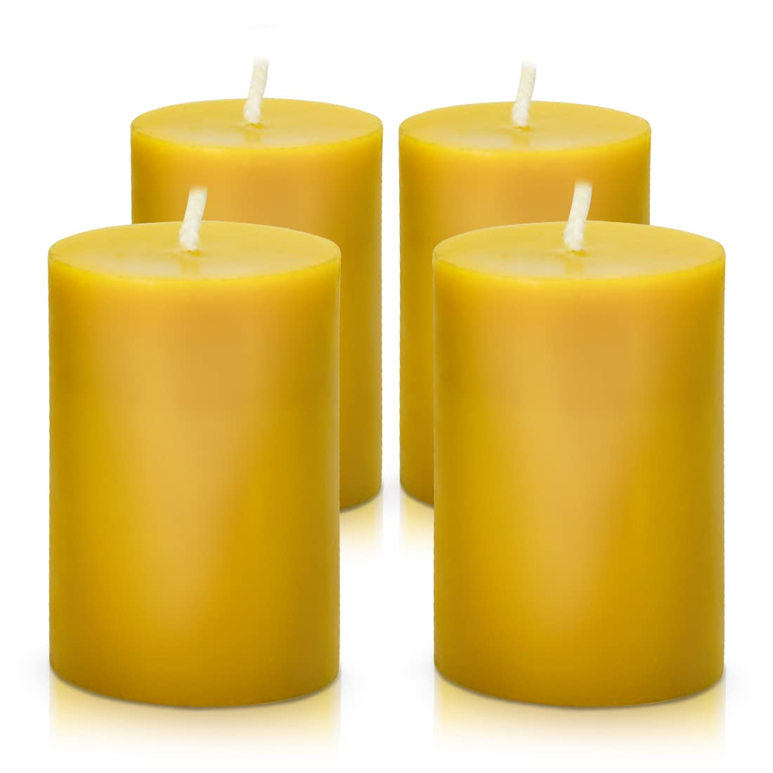 Wax Pillar Candle — 3"