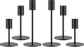 Luxe Black Candle — Set of 6 — Black