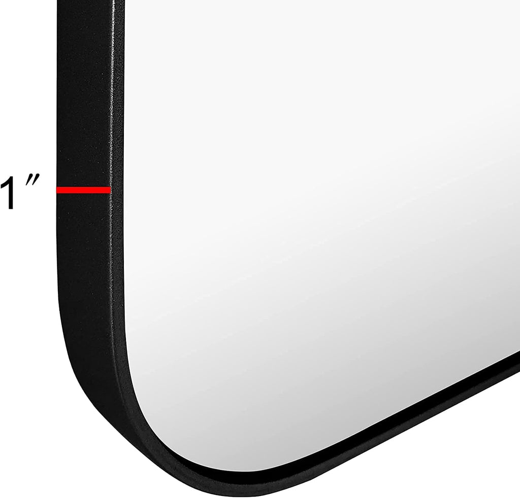 Framed Metal Mirror — 30" - View 4