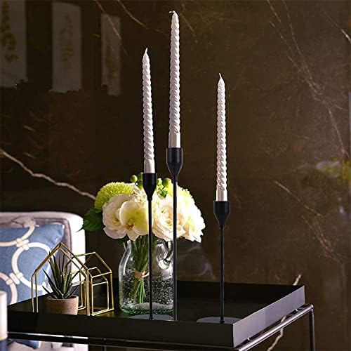 Modern Black Candle — 4" - View 2