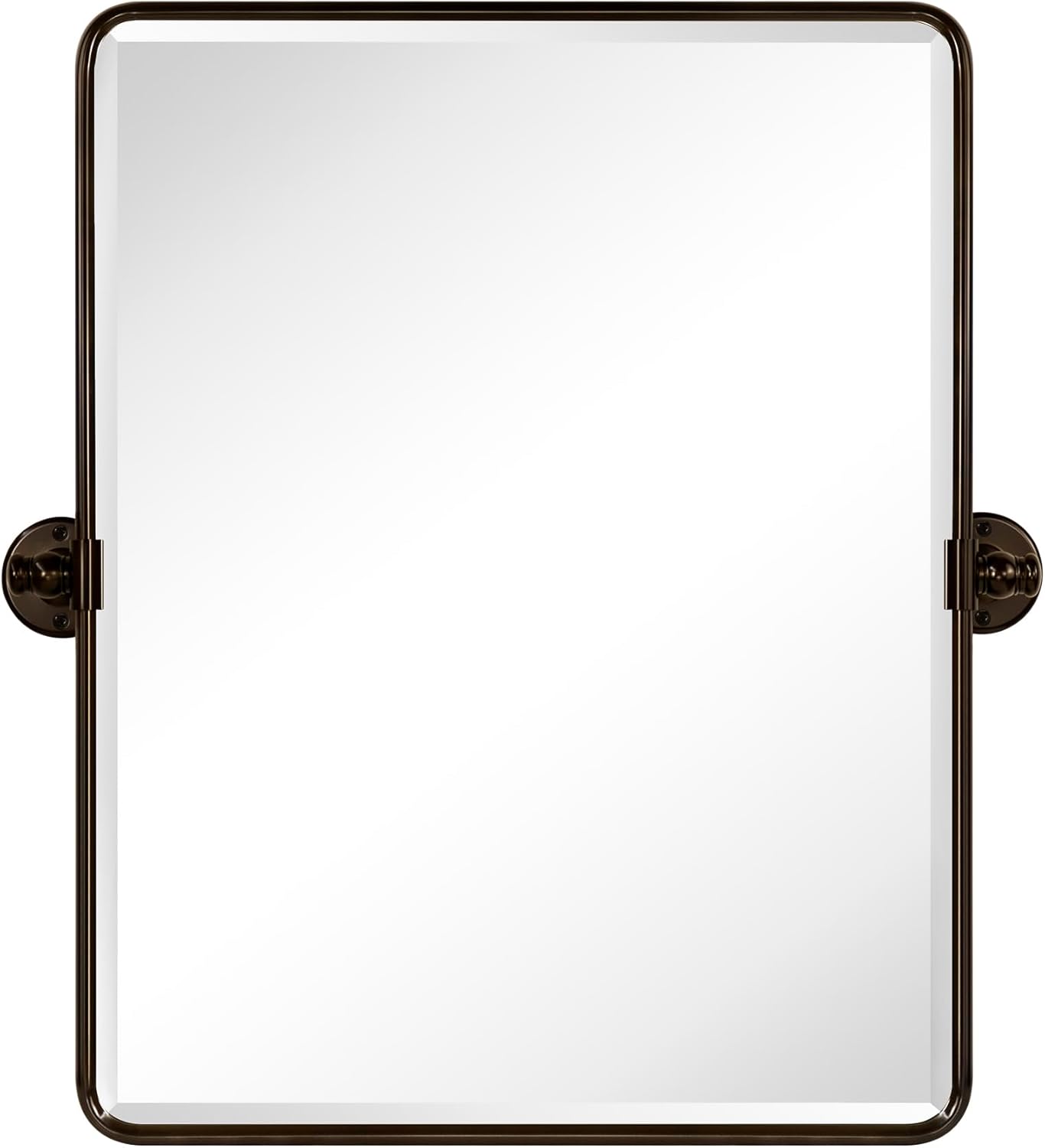 Framed Farmhouse Black Vanity Mirror — 24" - View 7