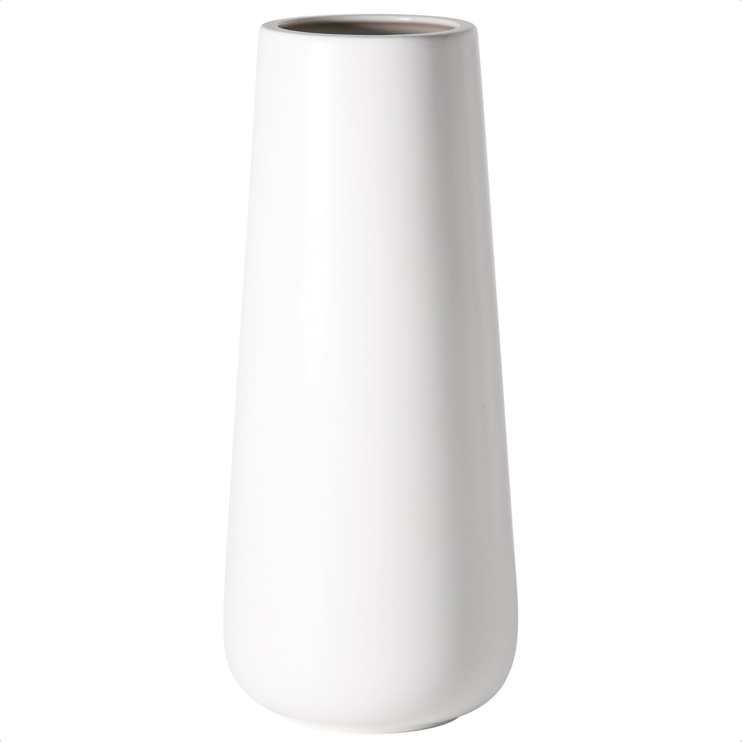 Modern Beige Flower Vase — 8" — 11 Inch