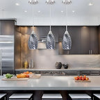 Oval Luxe Black Pendant Light — 4.72" - View 5