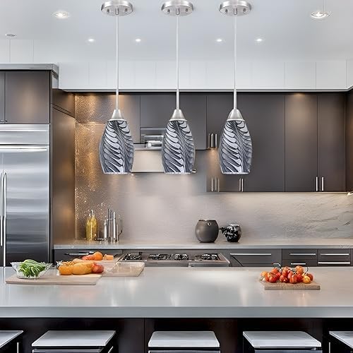 Oval Luxe Black Pendant Light — 4.72" - View 5