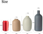 Farmhouse Beige Vase Set — Set of 3 - View 2