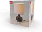 Linen Modern Beige Table Lamp — 15" - View 12