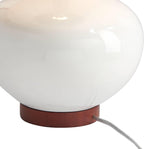 Mid-Century Red Table Lamp — 23" - View 7